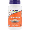 Аминокислота NOW FOODS L-CARNITINE 500мг, 60 капсул NS*0072